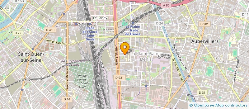 localisation de l'entreprise MONSIEUR TARIK AITTOUIRAD  SAINT-DENIS