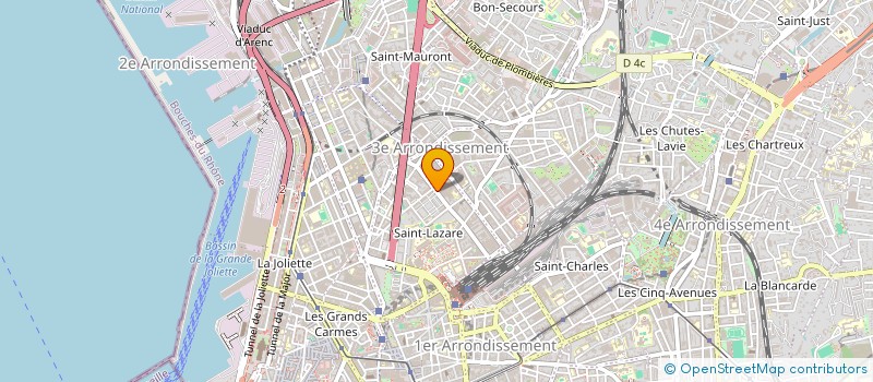 localisation de l'entreprise MONSIEUR TARIK ALLECHE à MARSEILLE
