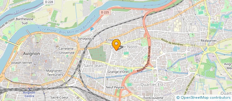 localisation de l'entreprise MONSIEUR TARIK ALONZI  AVIGNON