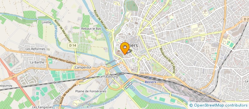 localisation de l'entreprise MONSIEUR TARIK AMIN JAAFAR ZAABOUL à BEZIERS