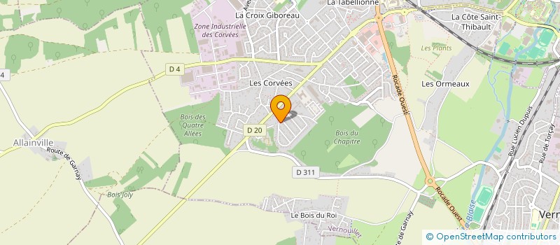 localisation de l'entreprise MONSIEUR TARIK AMROS à VERNOUILLET