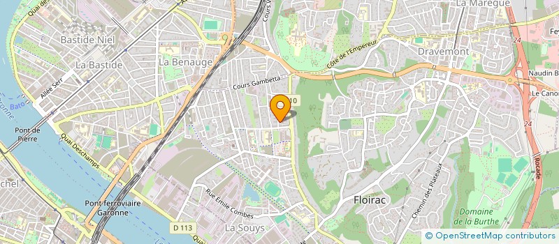 localisation de l'entreprise MONSIEUR TARIK AMROUCHE à FLOIRAC