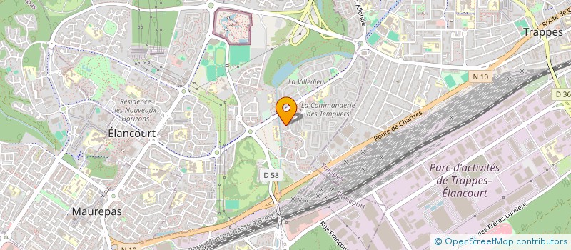 localisation de l'entreprise MONSIEUR TARIK ATTAHIR YAYIA  ELANCOURT