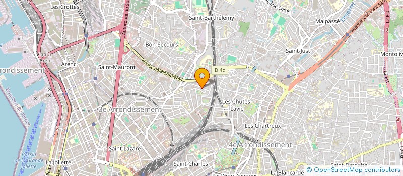 localisation de l'entreprise MONSIEUR TARIK BACHI  MARSEILLE