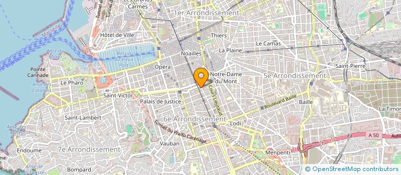 localisation de l'entreprise MONSIEUR TARIK BAGHDADI à MARSEILLE