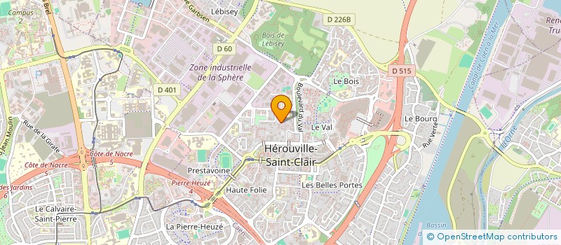 localisation de l'entreprise MONSIEUR TARIK BAGHIT à HEROUVILLE-SAINT-CLAIR