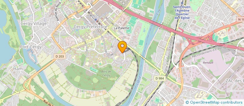 localisation de l'entreprise MONSIEUR TARIK BELKRARI  PONTOISE