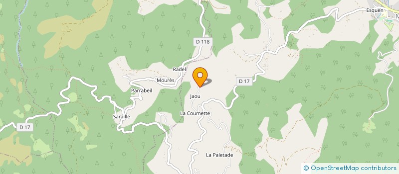 localisation de l'entreprise MONSIEUR TARIK BELLEFQIH à MASSAT