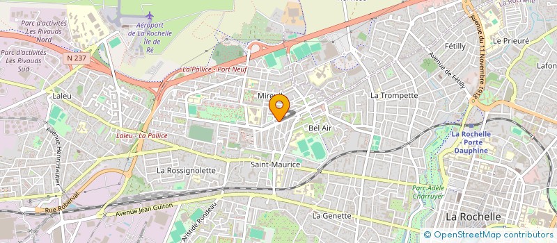 localisation de l'entreprise MONSIEUR TARIK BEN KASSEM EL KRIRH  LA ROCHELLE