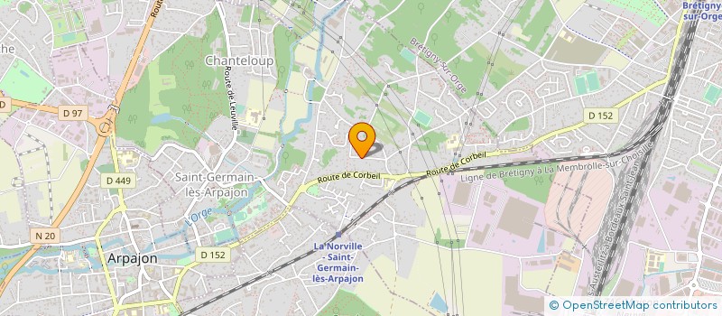 localisation de l'entreprise MONSIEUR TARIK BENCHIKH à SAINT-GERMAIN-LES-ARPAJON