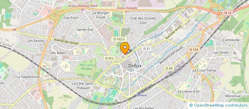localisation de l'entreprise MONSIEUR TARIK BENOUMER à DREUX