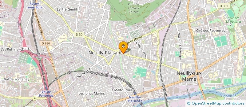 localisation de l'entreprise MONSIEUR TARIK BENYAHIA  NEUILLY-PLAISANCE