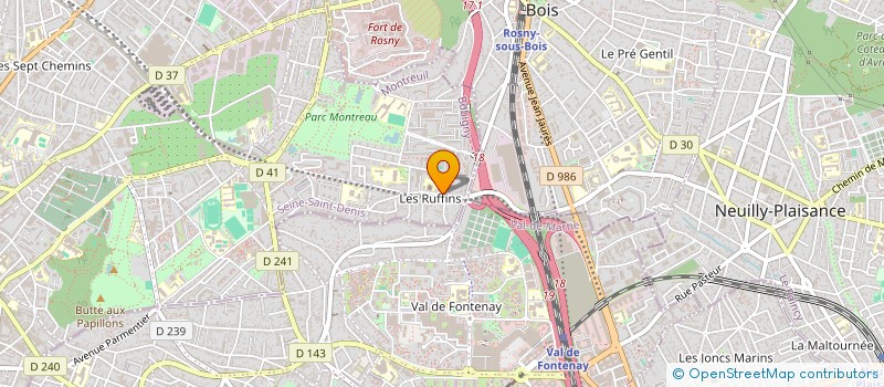 localisation de l'entreprise MONSIEUR TARIK BERRANE à MONTREUIL