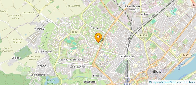 localisation de l'entreprise MONSIEUR TARIK BIN ZIYAT YOLAL  BLOIS