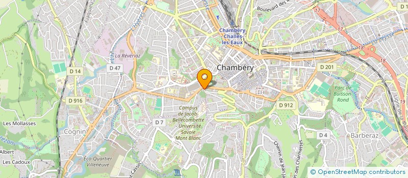 localisation de l'entreprise MONSIEUR TARIK BOUDEFAR  CHAMBERY