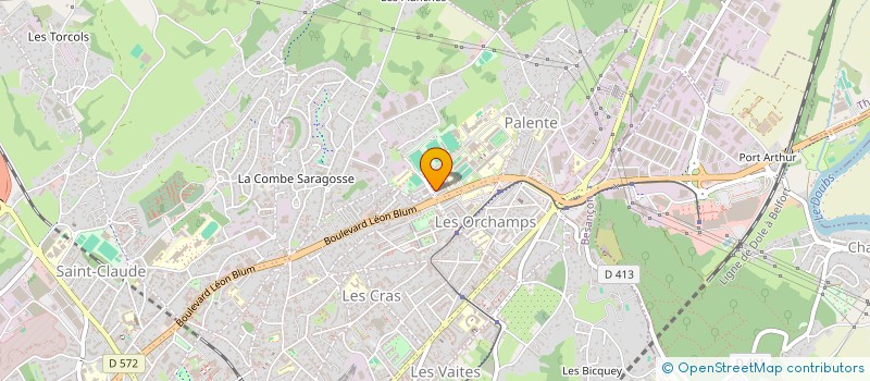 localisation de l'entreprise MONSIEUR TARIK BOUGASSAA  BESANCON