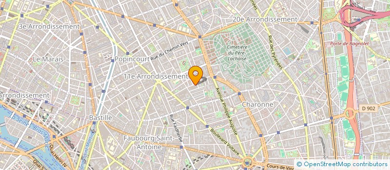 localisation de l'entreprise MONSIEUR TARIK BOUHAADJAR  PARIS