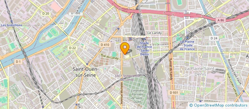 localisation de l'entreprise MONSIEUR TARIK BOUKHIBA  SAINT-DENIS