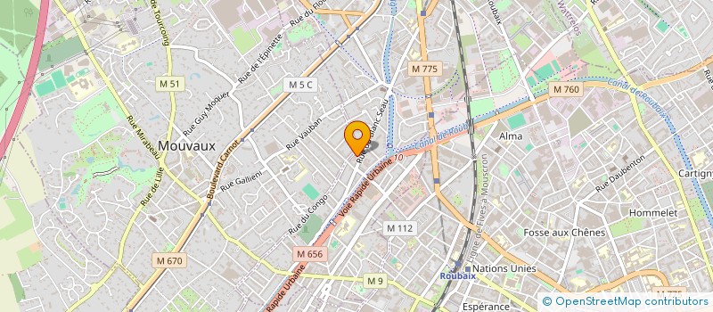 localisation de l'entreprise MONSIEUR TARIK BOULAHIA  TOURCOING