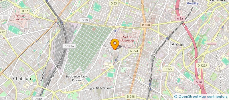 localisation de l'entreprise MONSIEUR TARIK BOUREGBA à BAGNEUX