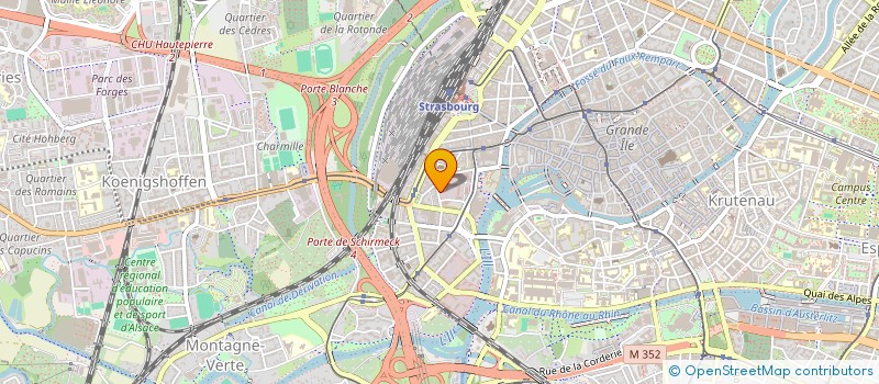 localisation de l'entreprise MONSIEUR TARIK CHADEE à STRASBOURG