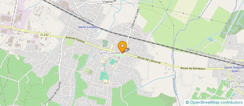 localisation de l'entreprise MONSIEUR TARIK CHADLI  SAINT-LOUBES