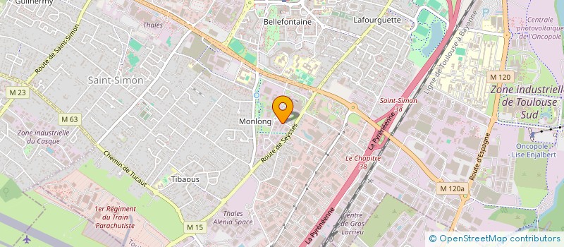localisation de l'entreprise MONSIEUR TARIK CHAHIR SNOUCI MEFLAH  TOULOUSE