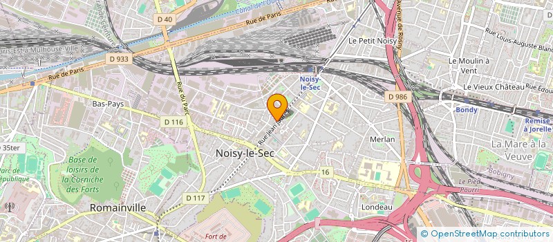 localisation de l'entreprise MONSIEUR TARIK CHELLI à NOISY-LE-SEC