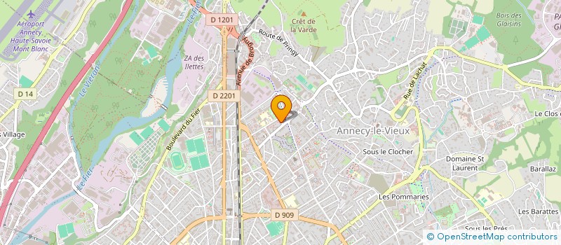 localisation de l'entreprise MONSIEUR TARIK CVRK  ANNECY