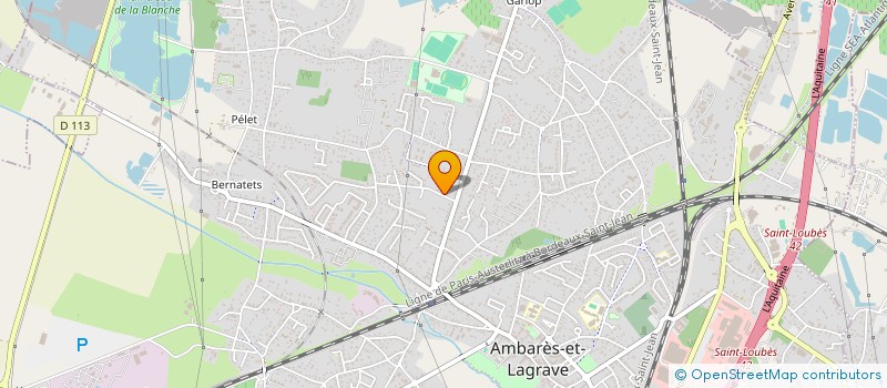 localisation de l'entreprise MONSIEUR TARIK DJELLIL  AMBARES-ET-LAGRAVE