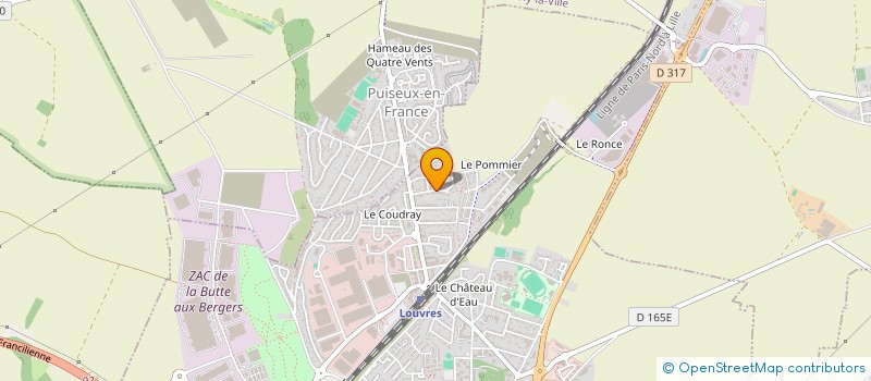 localisation de l'entreprise MONSIEUR TARIK DJOUAHER  LOUVRES