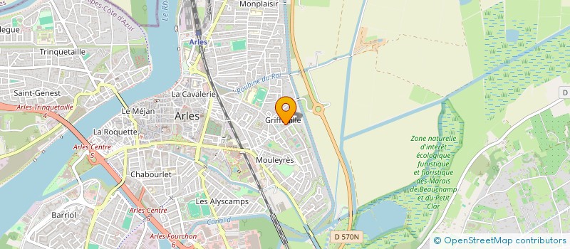 localisation de l'entreprise MONSIEUR TARIK EL AMRAOUI  ARLES