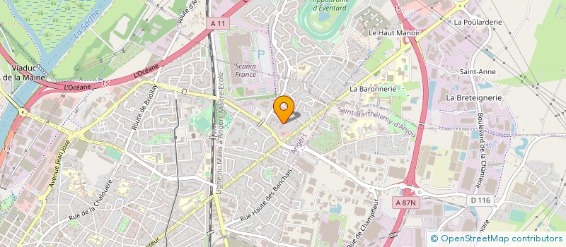 localisation de l'entreprise MONSIEUR TARIK EL FIDADI  ANGERS