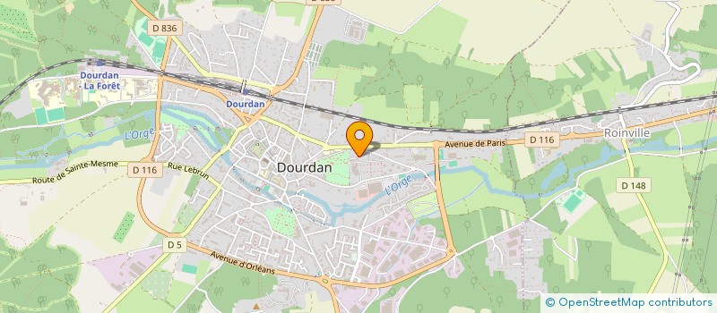 localisation de l'entreprise MONSIEUR TARIK EL GACHBOUR à DOURDAN