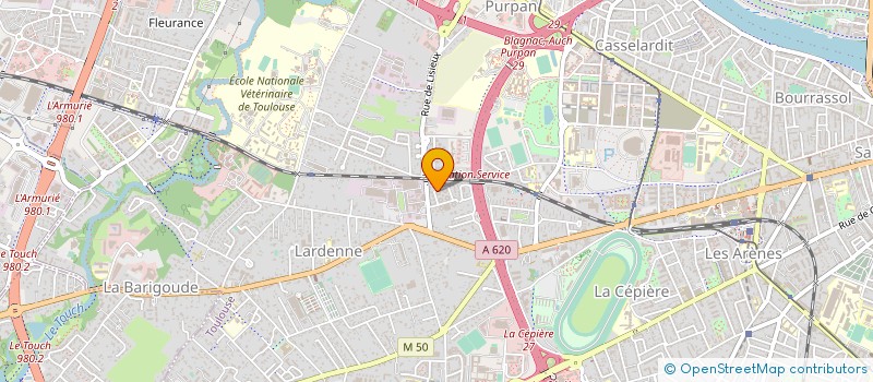 localisation de l'entreprise MONSIEUR TARIK EL MEJJAD à TOULOUSE
