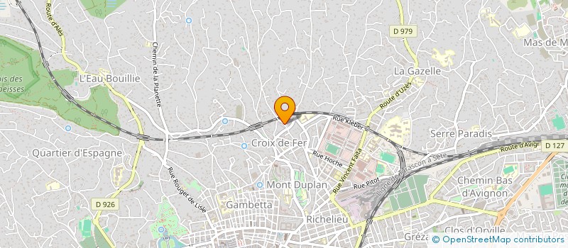 localisation de l'entreprise MONSIEUR TARIK EL YAZGHI  NIMES