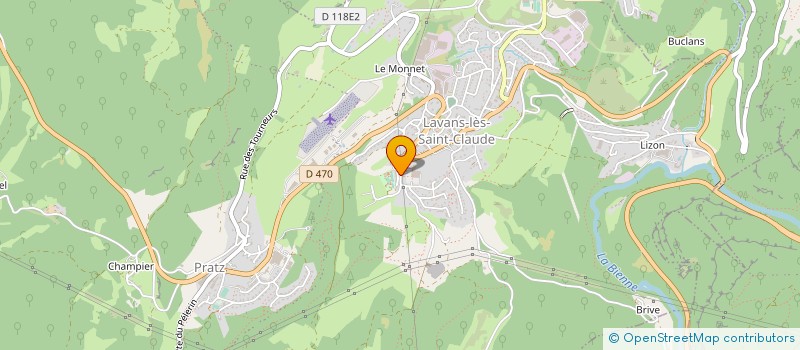 localisation de l'entreprise MONSIEUR TARIK ERDOGAN à LAVANS-LES-SAINT-CLAUDE