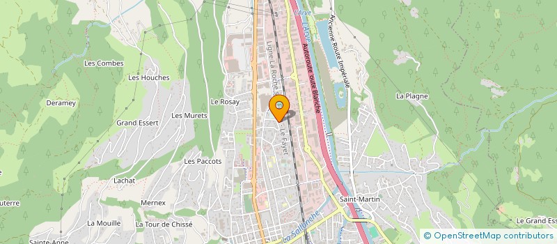 localisation de l'entreprise MONSIEUR TARIK ESSITEL à SALLANCHES