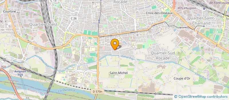 localisation de l'entreprise MONSIEUR TARIK FALOU  AVIGNON