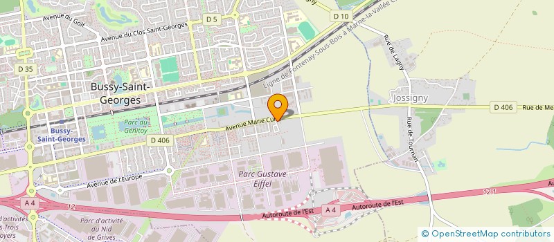 localisation de l'entreprise MONSIEUR TARIK FAMIL  BUSSY-SAINT-GEORGES