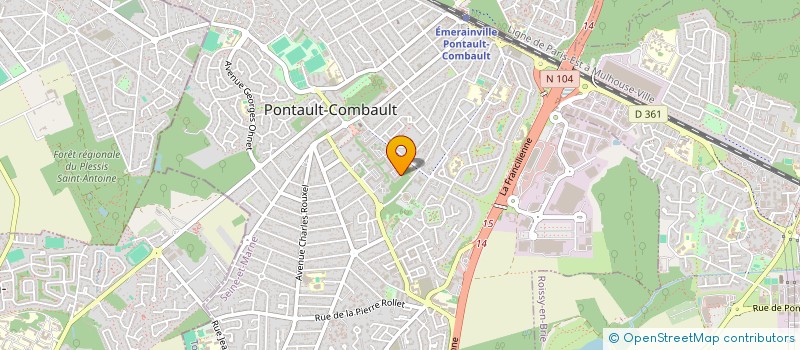 localisation de l'entreprise MONSIEUR TARIK FARES GHOZELANE à PONTAULT-COMBAULT