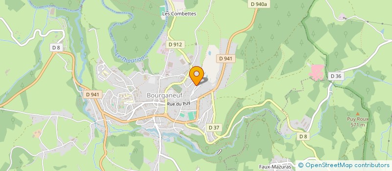 localisation de l'entreprise MONSIEUR TARIK GEVREK à BOURGANEUF