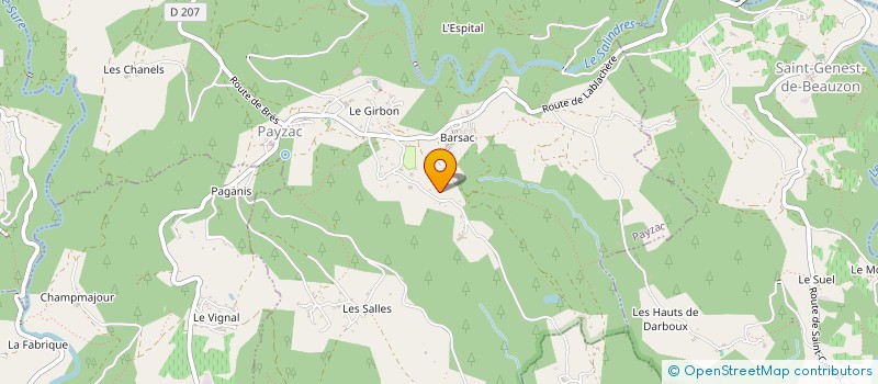 localisation de l'entreprise MONSIEUR TARIK HAMZA-REGUIG  LABLACHERE