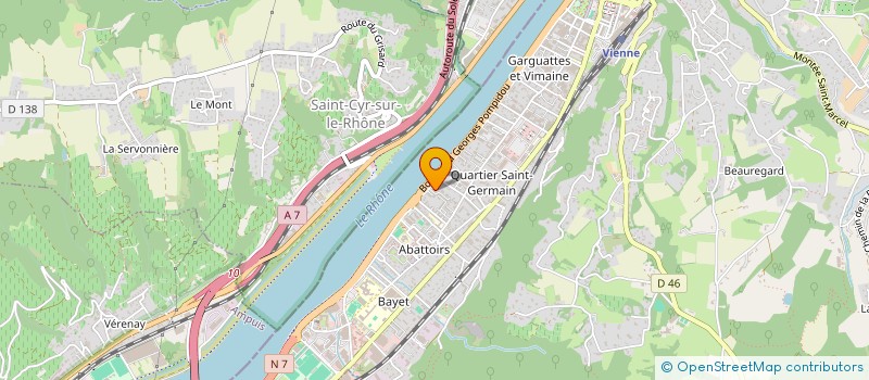 localisation de l'entreprise MONSIEUR TARIK IFOUZAR à VIENNE