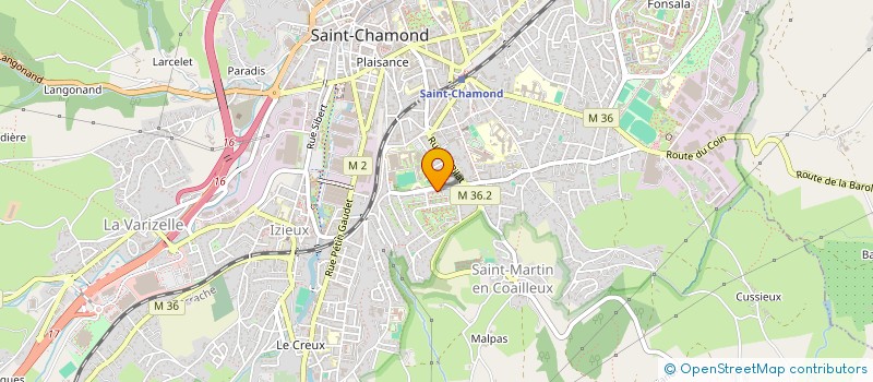 localisation de l'entreprise MONSIEUR TARIK IKADDOUREN  SAINT-CHAMOND