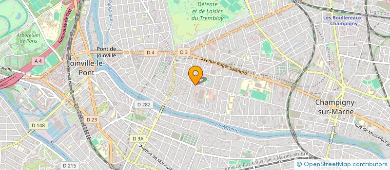 localisation de l'entreprise MONSIEUR TARIK IKHLEF à CHAMPIGNY-SUR-MARNE