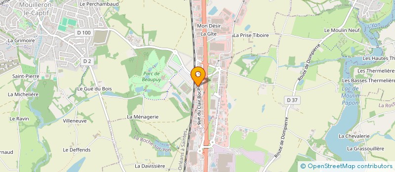 localisation de l'entreprise MONSIEUR TARIK IKHOU  MOUILLERON-LE-CAPTIF