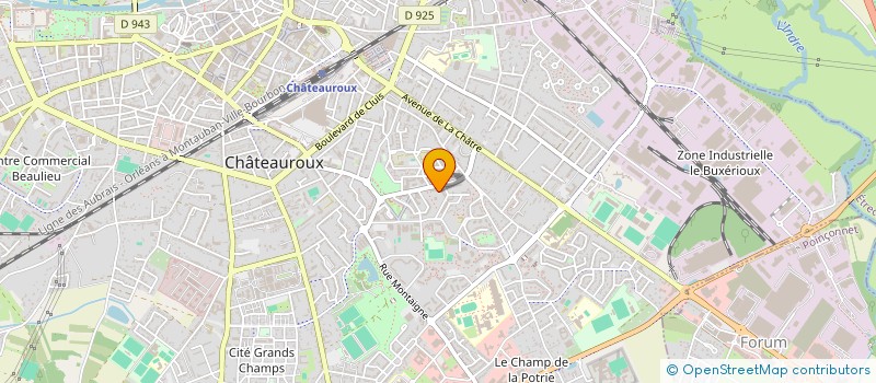 localisation de l'entreprise MONSIEUR TARIK JARRA à CHATEAUROUX