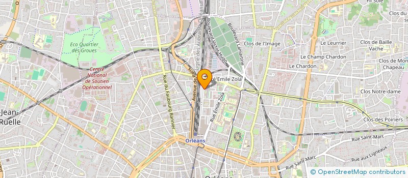localisation de l'entreprise MONSIEUR TARIK LAAJILI à ORLEANS
