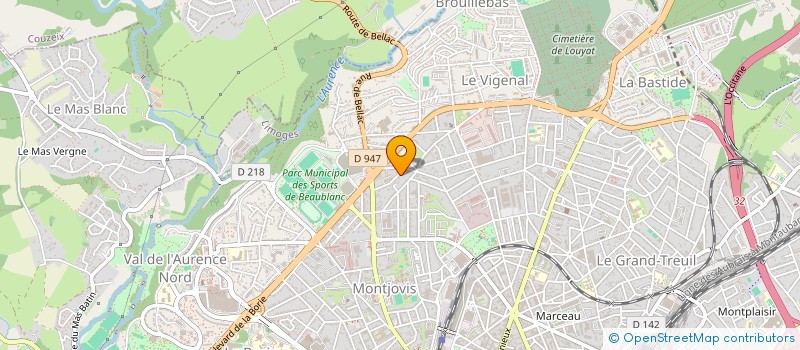 localisation de l'entreprise MONSIEUR TARIK LAAROUSSI à LIMOGES
